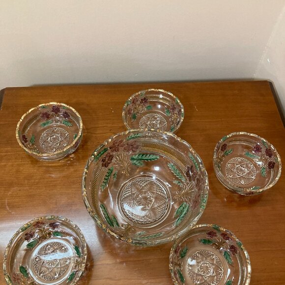 Vintage Rare Berry Bowl Set - Picture 2 of 8